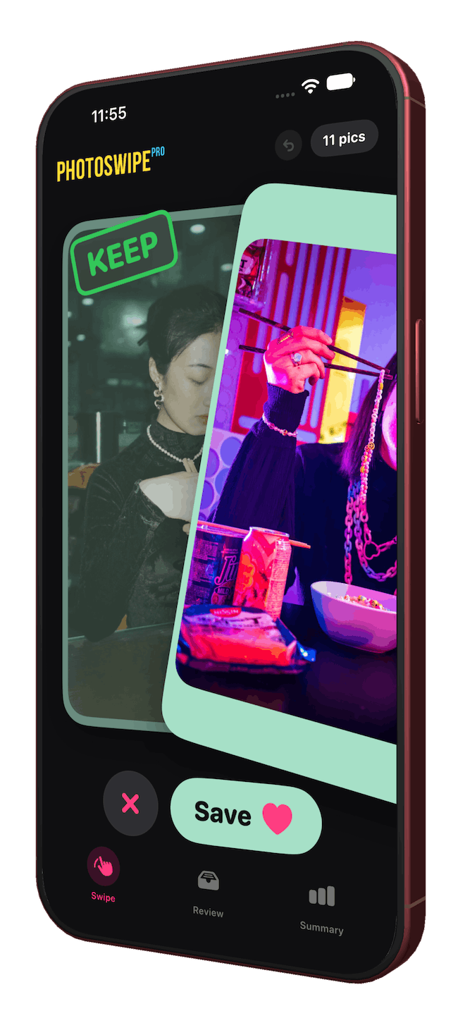 PhotoSwipe Pro app — swipe through your photo library